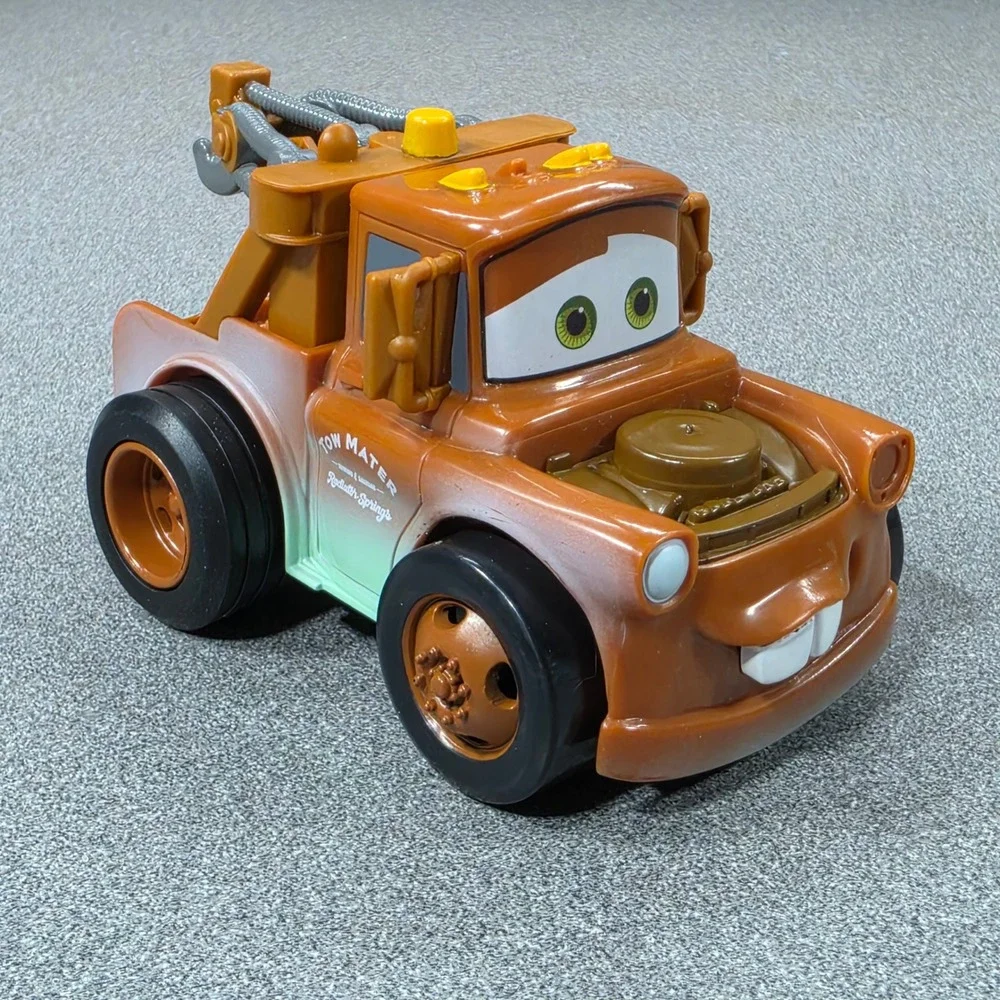 Disney Pixar Cars Tow Mater Toy Truck Kids Excellent Radiator Spring action